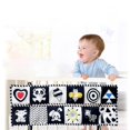 thumbnail image 1 of Aqestyerly Developmental Toys,Arrival Baby Cloth Book Tear Resistant Infant Educational Toy with Crinkle Paper Interactive Soft Book for Early Learning Play, 1 of 7