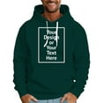 thumbnail image 3 of Mens Hoodies Soild Color Pullovers ,Spring Winter Oversize Loose Hoodie Casual Sweatshirt ,Long Sleeve Full Zip Hooded With Pocket Outerwear Clothes XXL, 3 of 5