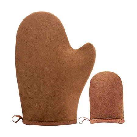 Thsue Tanning Flocking Sunscreen Gloves Oiled Gloves Tanning SPA Gloves