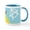 White/Blue Inside, variant on CafePress - Punk Rock Easter Chick Mugs - 11 oz Ceramic Mug - Novelty Coffee Tea Cup