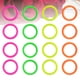 thumbnail image 5 of 24 anillos circulares para lanzar, divertidos anillos huecos para niñas y niños (diámetro interior de 6 cm, diámetro de 0,7 cm, color aleatorio)., 5 of 5