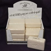 Case of 12 Pre de Provence Amande Almond Fragrance 250 gram shea butter extra large soap bars