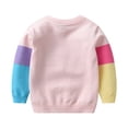 thumbnail image 3 of GYRATEDREAM Autumn Winter Warm Outfits Baby Girl Cute Long Sleeve Knitted Sweater Pullover Top, 3 of 6