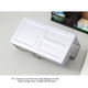 thumbnail image 4 of Inteprter Portabolígrafos de hierro Caja Diseño de rejilla Combinación Portabolígrafos Compartimento de almacenamiento Diseño Caja de almacenamiento Almacenamiento y organización del hogar Plata Inteprter HA025847-02, 4 of 6