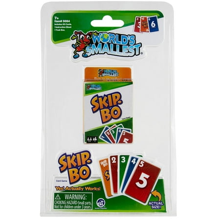 World’s Smallest Skip-Bo