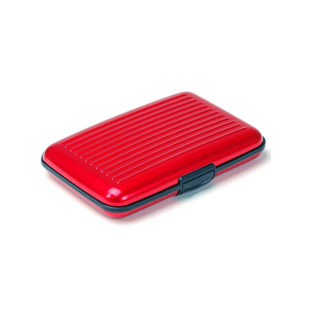 SBR Designs Aluminum Wallet Credit Card Holder RFID Protection Light