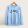 thumbnail image 2 of Durtebeua Long Sleeve Tops Crewneck Sweatshirts Cute Loose Fit Pullovers With Pockets Pullover Sweatshirts For Women Cropped, 2 of 5