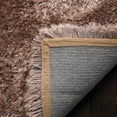 thumbnail image 5 of SAFAVIEH Luxe Paxton Solid Plush Polyester Shag Area Rug, Taupe, 2' x 3', 5 of 8