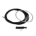 thumbnail image 1 of Brake Cable Line Bike Wire House Tube Pipe with End Caps Black, 1 of 7
