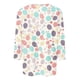 thumbnail image 2 of TaTaai Casual Easter Pullover for Women 3/4 Sleeve Round Neck Printed Loose Fit T Shirt Fashion Top Soft Comfortable Lightweight Blouse for Spring Summer Gift, 2 of 5