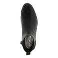 thumbnail image 3 of COLE HAAN Womens Black Padded River Almond Toe Block Heel Zip-Up Leather Booties 9 B, 3 of 4