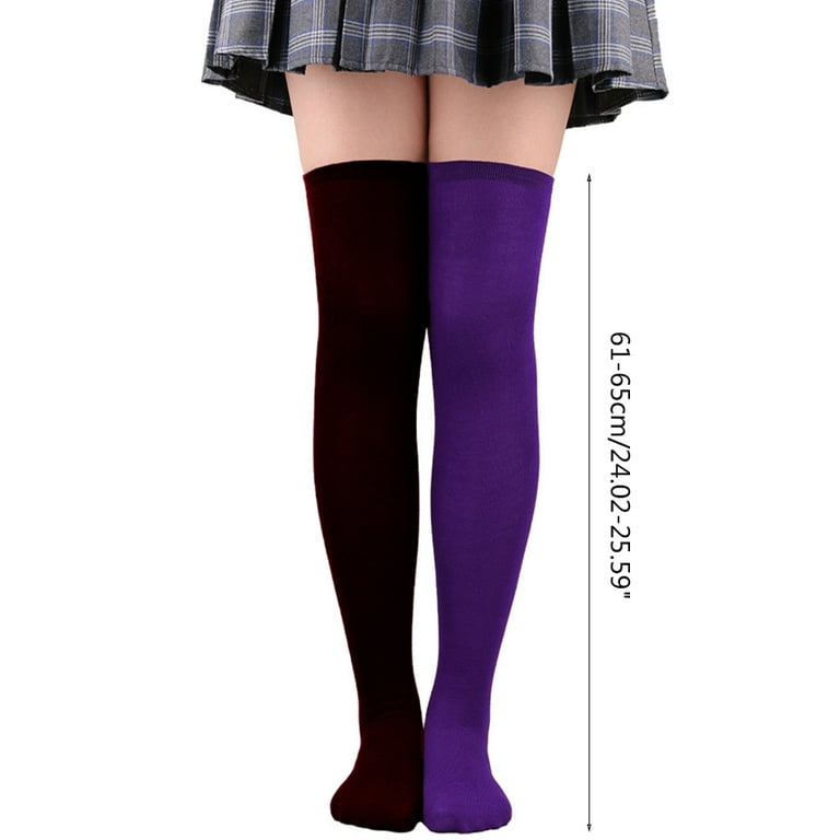 Different color stockings hot sale