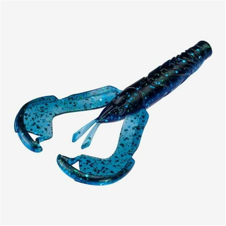13 Fishing LB4-35 Lunch Bug Blue Berry 4 Inch Craw 8 Pack Soft Plastic Bait