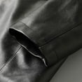 thumbnail image 4 of Wavsuf Winter Leather Jacket Mens Jackets Heavyweight for Men Coat Black Size 52, 4 of 7