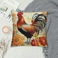 thumbnail image 2 of COMIO Rooster Sunflower Throw Pillow Covers Vintage Chicken Floral Rustic Red Plaid Decorative Pillow Covers for Sofa Bedroom Sofa Bed Decor, 2 of 5
