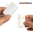 Link2Home Wireless Remote Control Outlet Light Switch, 100 ft range