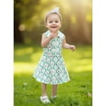thumbnail image 3 of BemeyourBBs Little Girl Tank Dress Golf Cart Zipper Collared Sleeveless Dress, 3 of 9