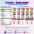 thumbnail image 2 of The Loaded Tea Shop Energy Drink Mix Sticks, Mom Mode 5 Pack, Sugar-Free, Zero Calories, 200mg Natural Caffeine, No Artificial Colors/Flavors, Powder Packets w/ B Vitamins, 2 of 6