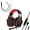 A, variant on Wired Gaming Headsets Bass Stereo Over-Head Earphone Casque for Computer Game Console Comfortable to Wear