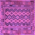 thumbnail image 1 of Ahgly Company Indoor Square Southwestern Purple Country Area Rugs, 3' Square, 1 of 4
