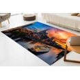 thumbnail image 4 of Nashville Landscape Rugs, Moon Rug, Cityscape Rug, Landscape Rugs, Stair Rug, Anti-Slip Carpet, Front Door Rug, Luxury Rug, Accent Rug, 1.7'x2.3' - 50x70 cm, 4 of 8