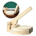 thumbnail image 3 of Fiocias Wooden Tortilla Paste Press Manual Dumpling Presser Pizza Maker Baking Round, 3 of 9