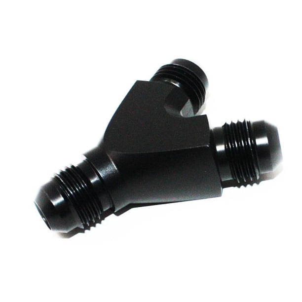 Riwesomey Adaptador de acoplador de unión de aluminio de 3 vías para coche Y bloque de combustible conector de aceite reparación profesional accesorio Vehículos, repuestos y accesorios Mis AN10 Riwesomey VI017894-01B