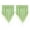 As showC, variant on 2Pc Curtains 2Pc Solid Color Finished Curtain Curtain Drapery 51X24 Bedroom Home Decor Triangle Curtain Curtain Screen Kitchen Short Curtain Curtain