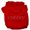 Red, variant on Pet, Dog Cat Hoodie Rhinestone, "Cheeky"