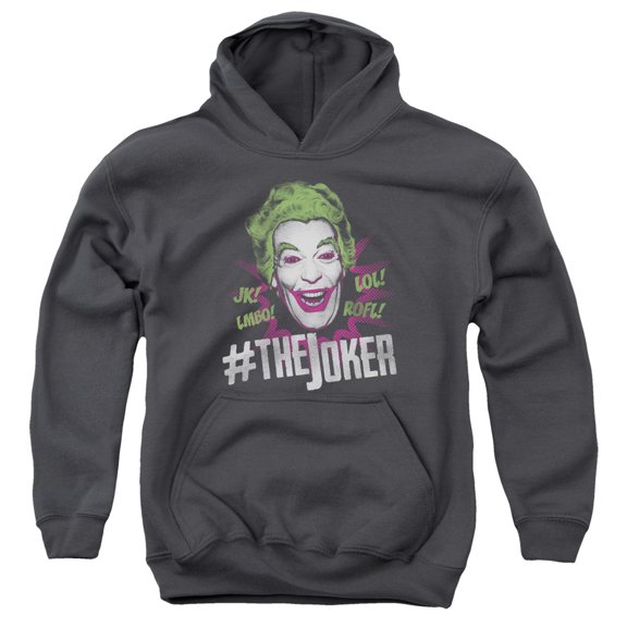 Batman Classic Tv - #Joker - Youth Hooded Sweatshirt - X-Large