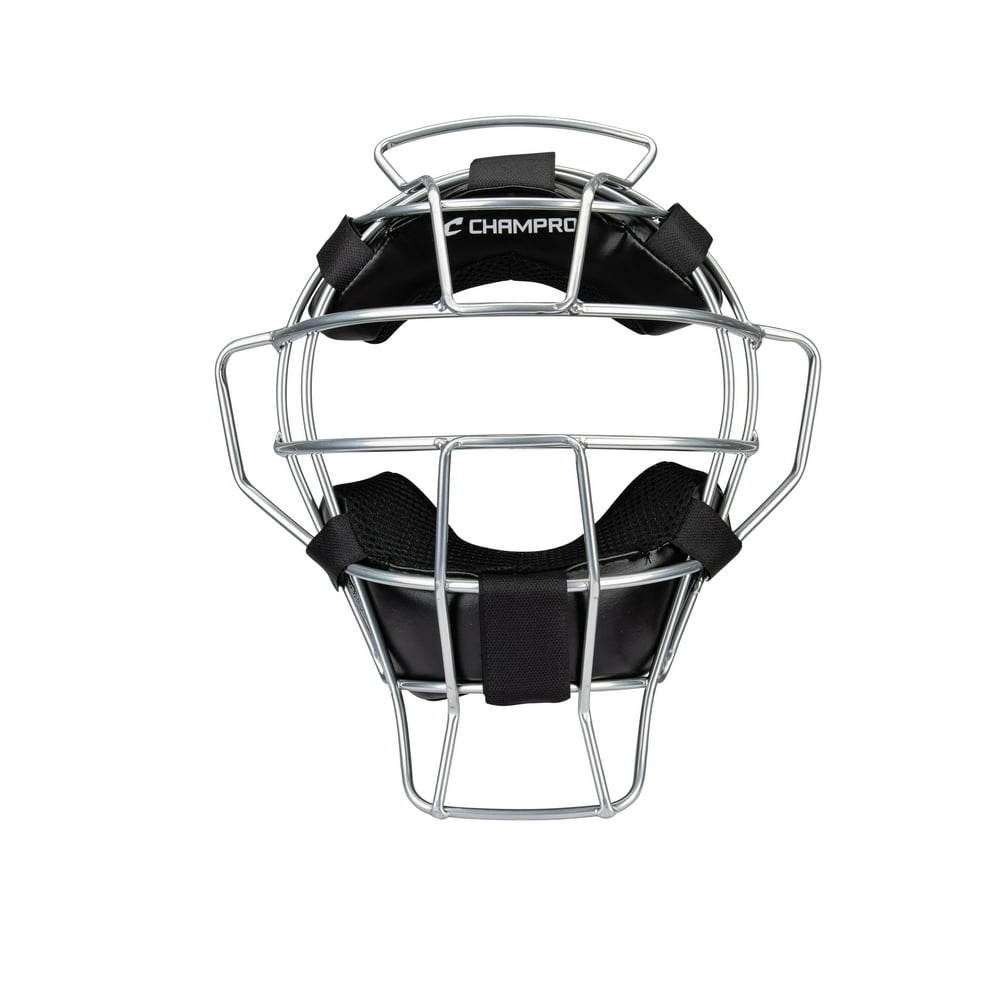 CHAMPRO 18oz. Lightweight Baseball/Softball Adult Umpire Face Mask with