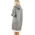 thumbnail image 2 of LazyOne Oversized Hoodie Sweatshirt, Comfortable Loungewear (Take A Nap, S/M), 2 of 7