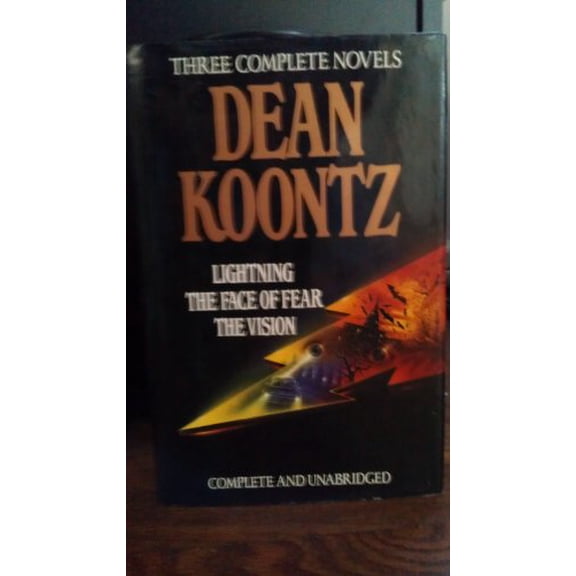 Pre-Owned Koontz: Three Complete Novels, Lightning, The Face Of Fear and The Vision (Hardcover) 0399138439 9780399138430