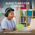thumbnail image 5 of Logitech Zone Learn Wired Headset with Microphone for Learners, Comfortable and Adjustable Fit for Kids, 3.5mm AUX, USB A & USB C, 5 of 10