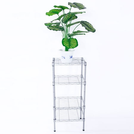 Zimtown Wire Shelving 5 Tier Metal Storage Rack Shelf 5 Shelf Shelves Unit Kitchen