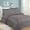 Gray, variant on Sweet Home Collection Microfiber 8 Piece Bed In A Bag Checkered Comforter Set - Navy, Queen
