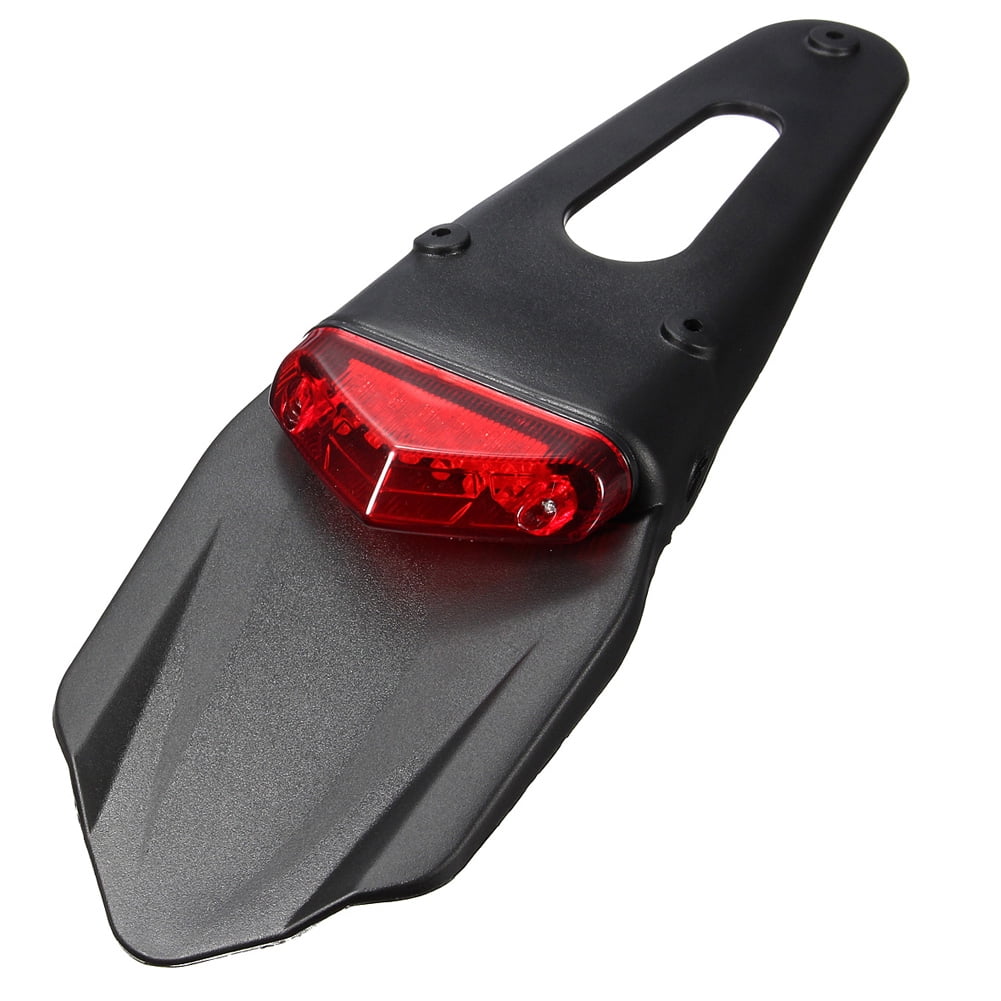 Universal Motorcycle Enduro Trial Dirt Bike Guard Led Stop Rear Tail Light Lamp - Walmart.com