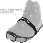 YakTrax Spikes Winter Traction Device, Fits Men's 4-7.5, Women's 5-9.