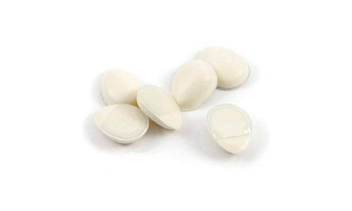 Slide-On Foam Cushion Backs For Clip-On Earring 3- Pairs