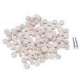 thumbnail image 2 of 200 Pcs Laine Feutre Polissage Polissage Roue Ronde Outil + 4 pour Rotatif, 2 of 8