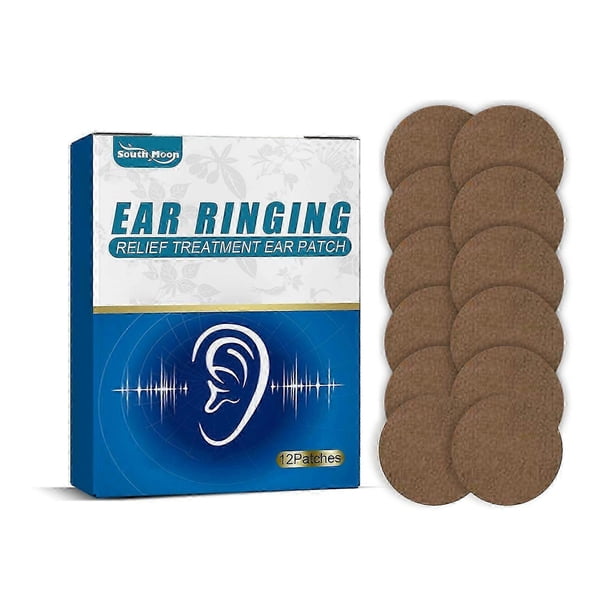 Tinnitus Patch, For Hearing Loss (12 Pieces), Ear Back Acupoint Patch ...