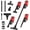 for Milwaukee, variant on Cordless Vacuum Cleaner for Dewalt 20V Battery, 5 in 1 Lightweight Handheld Vacuum Cleaner with 500W Motor, 46 CFM Portable Hand Vacuum with HEPA Filter & LED Light for Floor, Car, Carpet(No Battery)