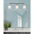 thumbnail image 7 of 205-AC-G54 Innovations Lighting Bell - 3 Light Bath Vanity In Industrial Style-11 Inches Tall and 30 Inches Wide-Antique Copper Finish-Seedy Glass, 7 of 7