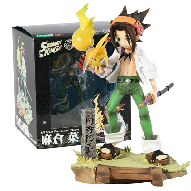 Figuras de acción del rey chamán Hao / Yoh Asakura, modelo de muñeca de PVC a escala 1/8, juguete, regalo de Navidadtu caja zhangmengya unisex