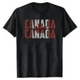 thumbnail image 4 of Trendfront Womens Canada Letter Graphic T Shirts Crewneck Short Sleeve Maple Leaf Print Casual Summer Tee Tops, 4 of 4