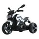 thumbnail image 2 of Moto Eléctrica Para Niños Aeiou Trimoto Montable 6v Blanco, 2 of 2
