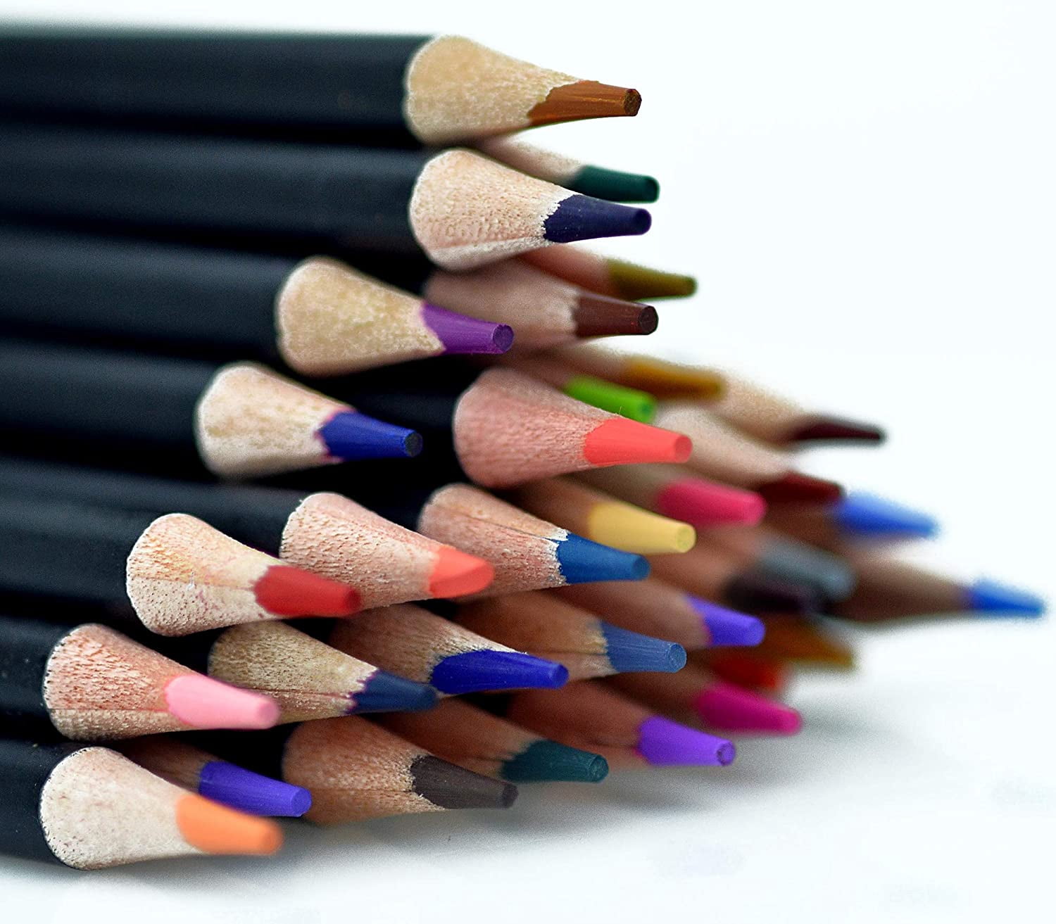 Colored Pencils Set of 120   Pre-Sharpened Nontoxic Art Supplies for Kids and Adults - Soft and Thick Oil Based Leads   120 Colors in Tin Box - By Creyart