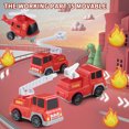 thumbnail image 5 of Kid Fire Truck Play Vehicles Car Playset Dump Truck Construction Toy for Boys 3-6 Years Toddler Toy Christmas Gifts, 5 of 7