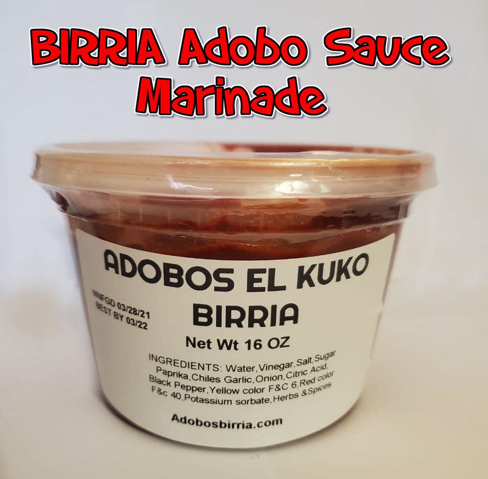 Birria Adobo marinade sauce chili paste delicious authentic original