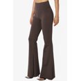 thumbnail image 3 of Pantalon de Yoga Évasé Taille Haute Confortable en Coton Extensible pour Femmes, 3 of 6